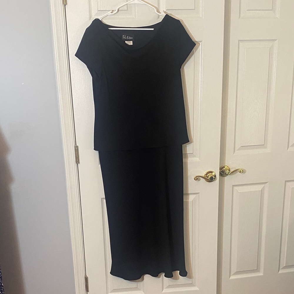 XL plus size 18 dress wedding formal evening cocktail party